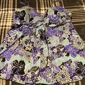 Ashore fit tankini top